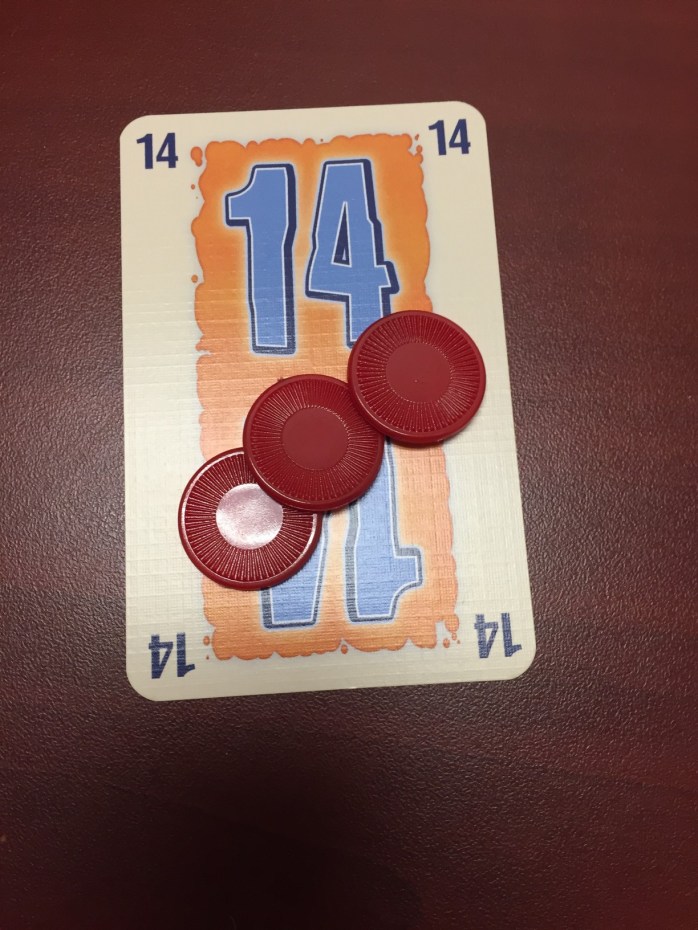 No Thanks - Card with Chips