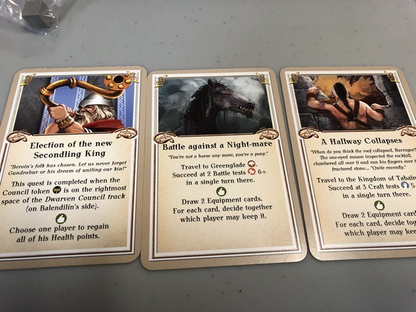 Dwarves - minor quests