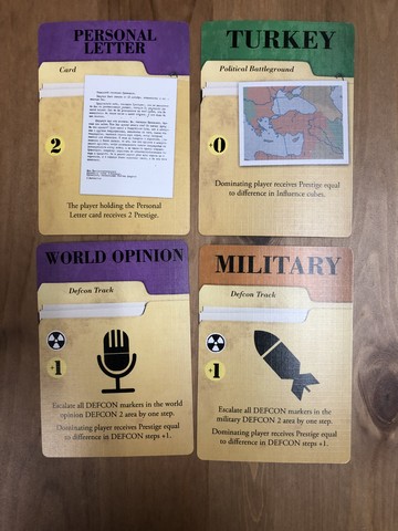 13 Days - Agenda cards