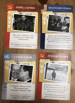 13 Days - Strategy Cards