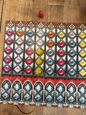 Azul Stained - Player board