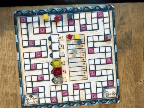 Azul Stained - Scoreboard 3