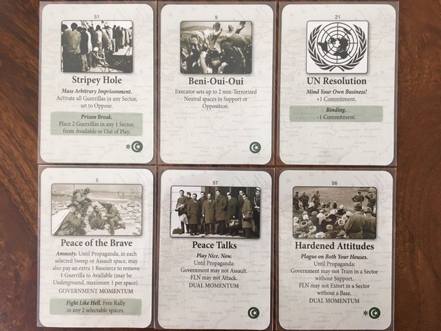 Colonial Twilight - Cards