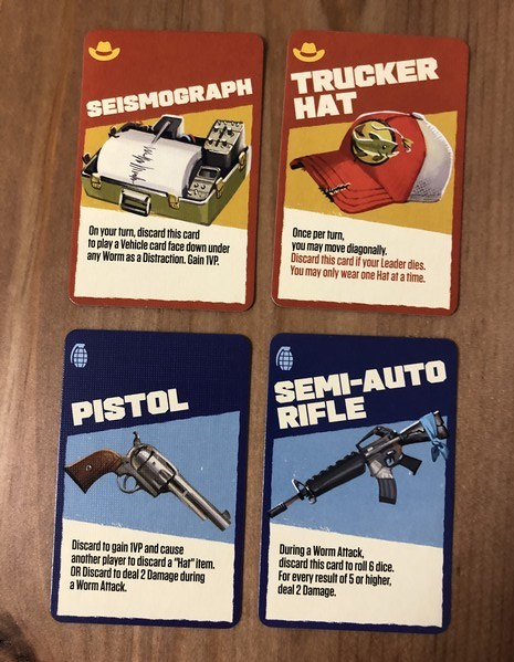 Terror Below - Items and Weapons