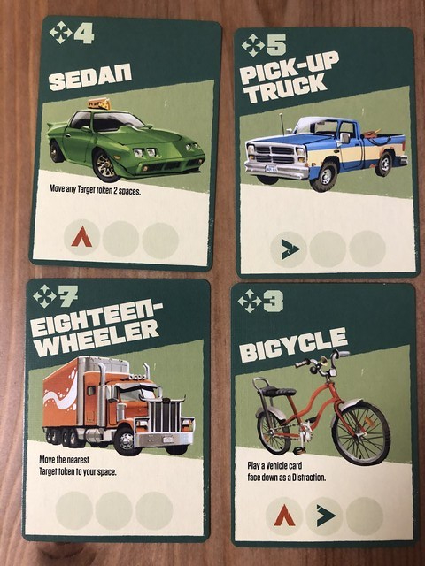 Terror Below - Vehicle Cards