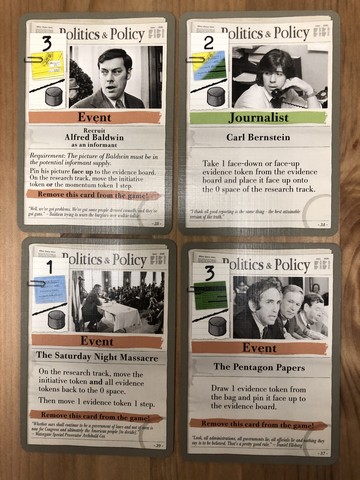 Watergate - Editor cards