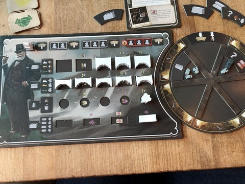 Barrage - Player Board with Rondel