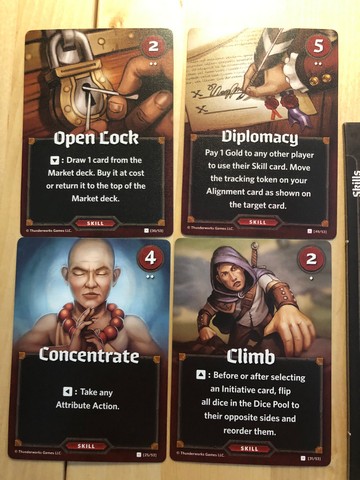 Roll Player - Skill Cards