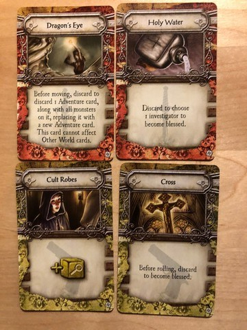 Elder Sign: Unseen Forces - New Items