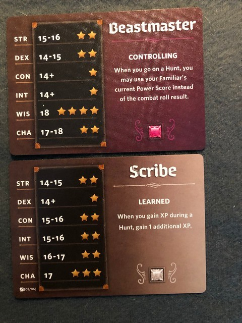 Roll Player - Fiends & Familiars - New Class cards