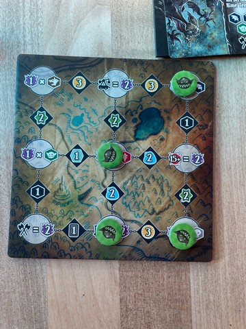 Aren't those cute little goblin markers? Shadow Kingdoms of Valeria