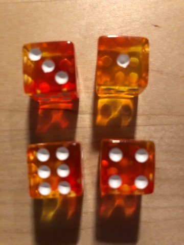 Look at the orange glow!!!! Eerie... Roll Player: Monsters & Minions