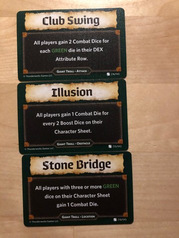 Roll Player - Adventure Cards