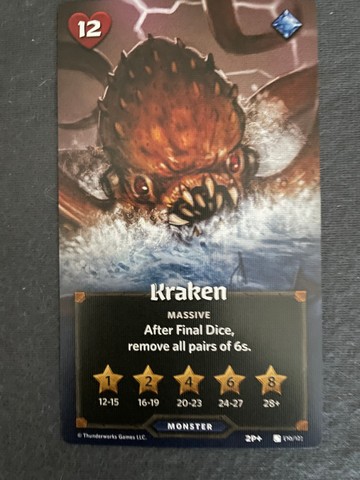 Kraken - Roll Player: Monsters & Minions
