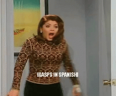 Gasps in Spanish - meme