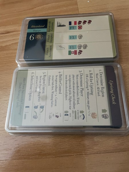 Versailles 1919 - Tarot card sized trays