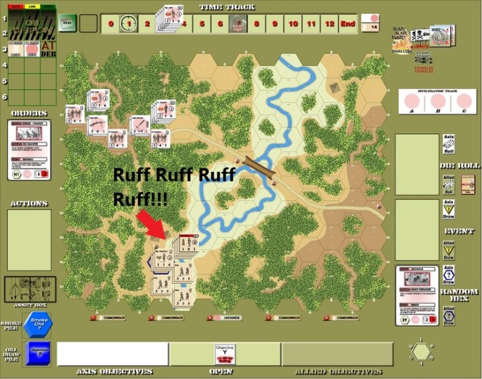 Combat Commander Pacific - Scenario M10 - Dog Attack 1