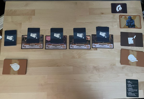 Resist! The play area