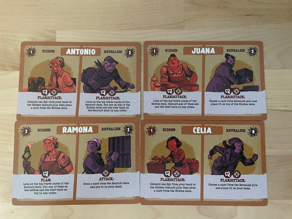 Resist! Four Maquis cards