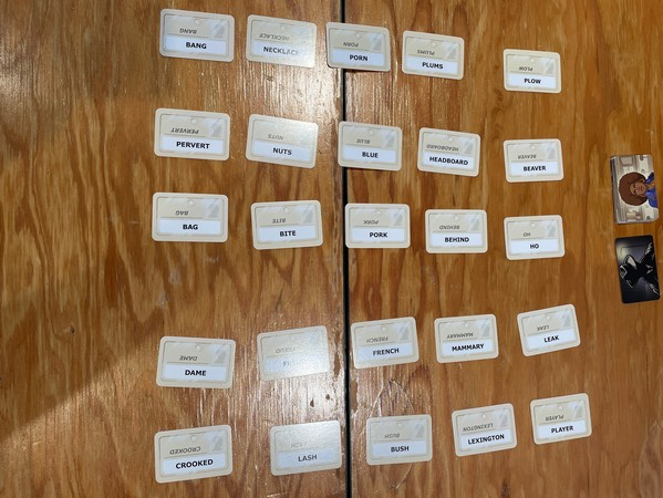 Codenames: Deep Undercover words