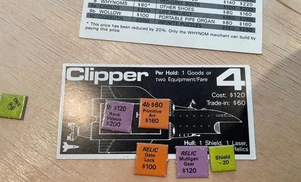 Merchant of Venus - 1st Edition - My ship