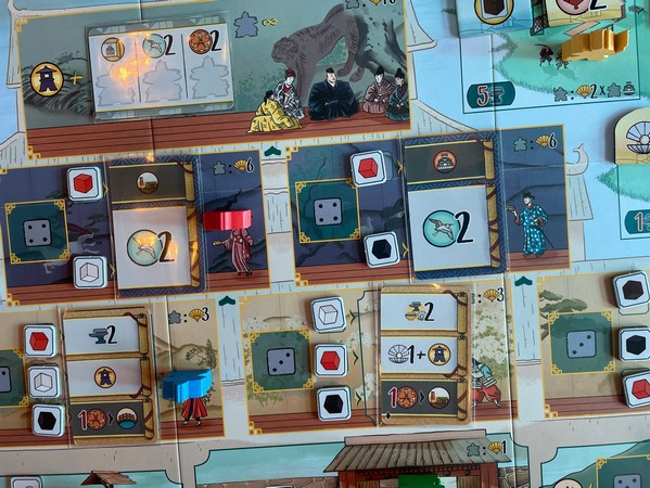 The White Castle - Action spaces for dice