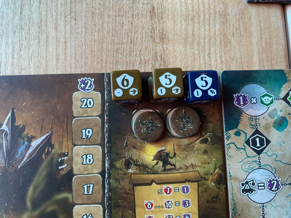 Shadow Kingdoms of Valeria - Troop Dice