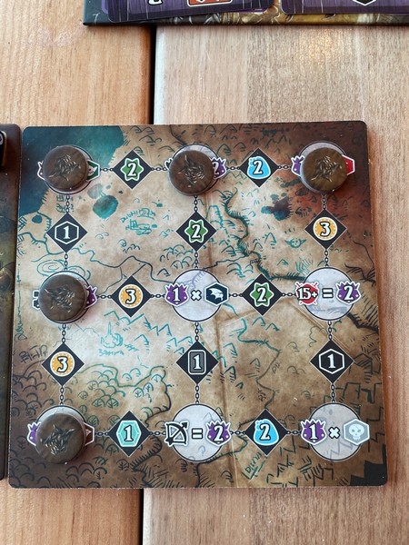 Shadow Kingdoms of Valeria - Battle Map