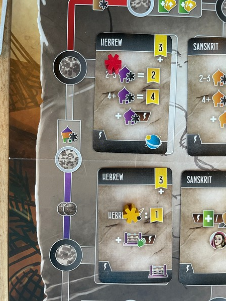 Scholars of the South Tigris - Two scroll cards