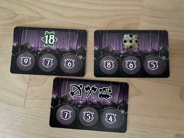 Shadow Kingdoms of Valeria - Goal Cards