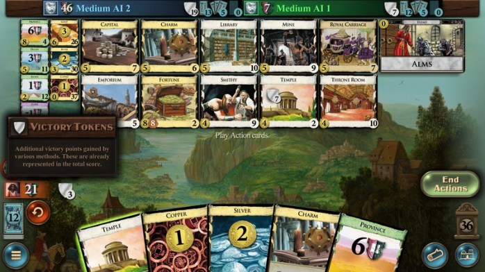 Dominion Digital - Main Table (with Victory Tokens)