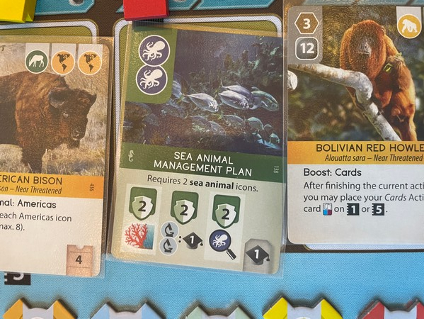 Ark Nova - Marine Worlds - New Conservation projects