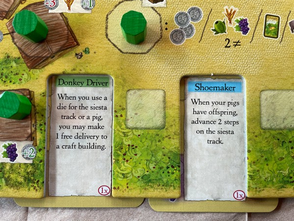La Granja - Worker Cards