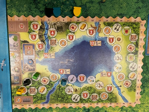 Pirates of Maracaibo - Explorer board