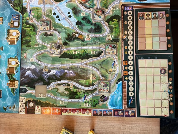 Great Western Trail: New Zealand - Main Board