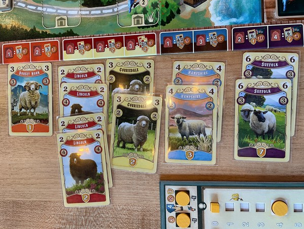 Great Western Trail: New Zealand - Sheep Cards