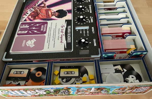 Rock Hard 1977 - Folded Space - Player Trays - Top Row