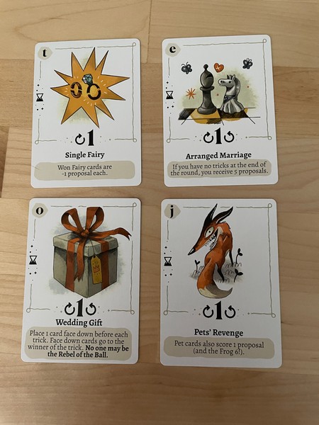 Rebel Princess - Final Round Cards