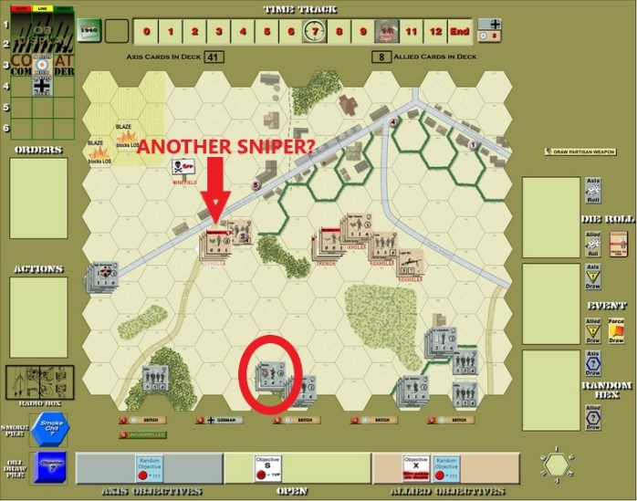Combat Commander Europe - Scenario 78 - Crowe broken by sniper