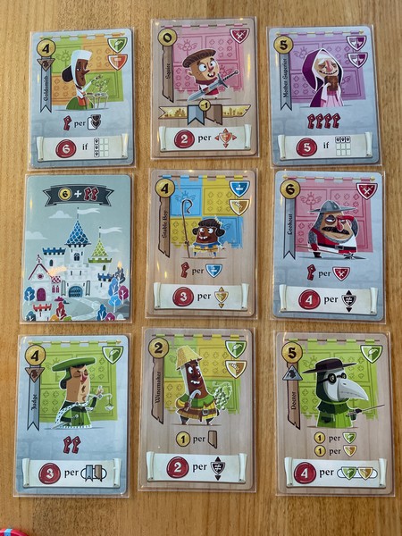 Castle Combo - Player Tableau