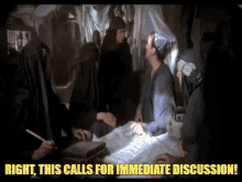 Immediate Discussion - Monty Python Life of Brian gif