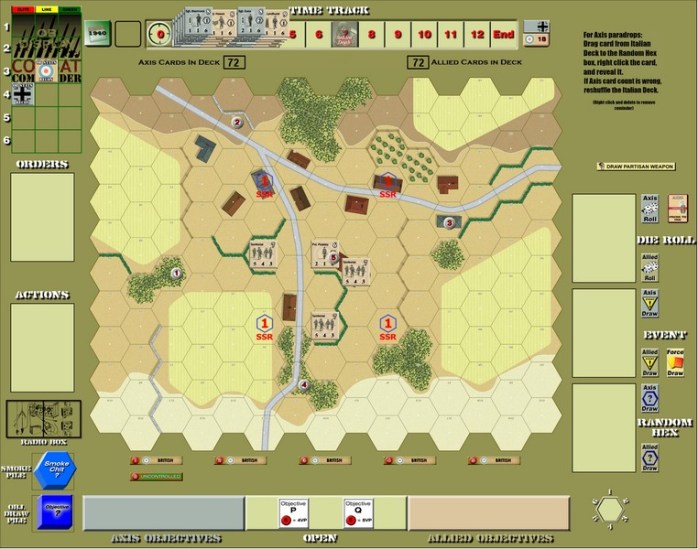 Combat Commander Europe - Scenario 86 - British Setup