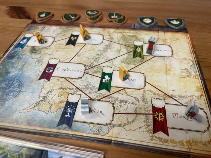 Lord of the Rings: Duel for Middle Earth - Army Map