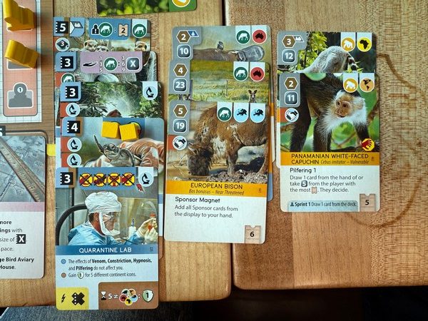 Ark Nova - Animals & Sponsors