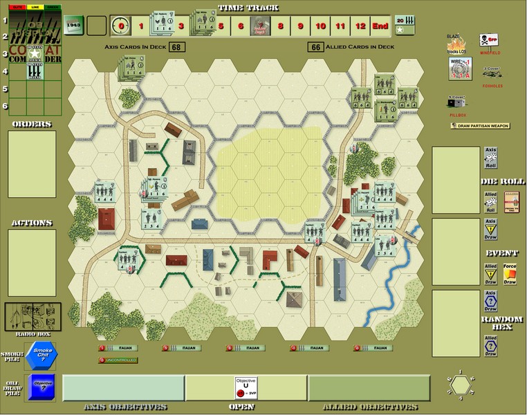 Combat Commander Leader of Men - 11 - Setup