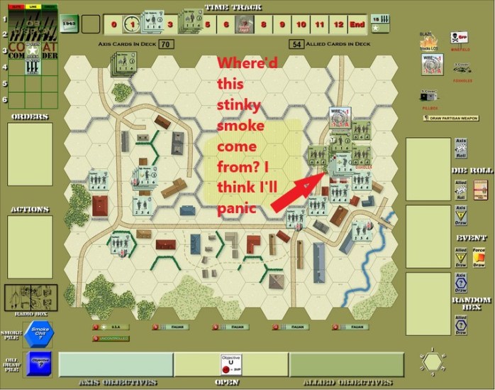 Combat Commander Leader of Men - 11 - White Phosphorous smoke