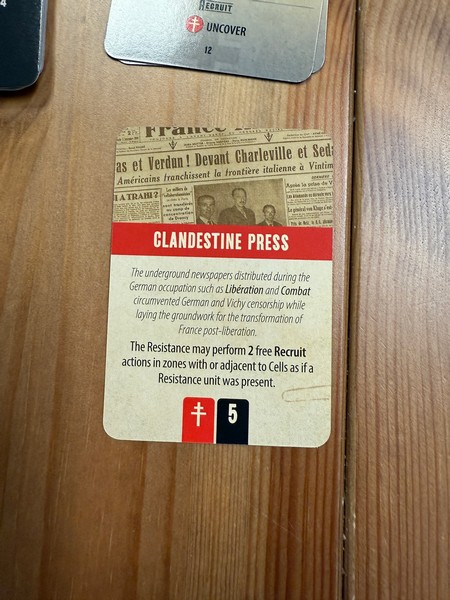 In the Shadows - Event Card