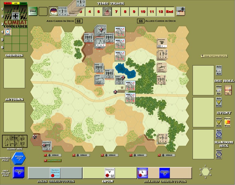 Combat Commander 118 - setup