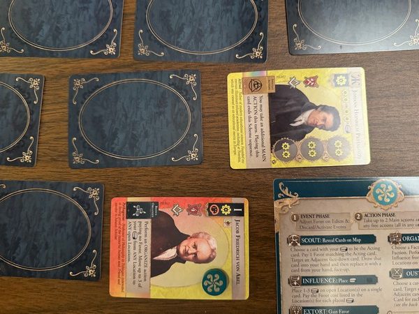 Pax Illuminaten - Map Cards