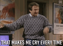 Cry - Robin Williams crying
